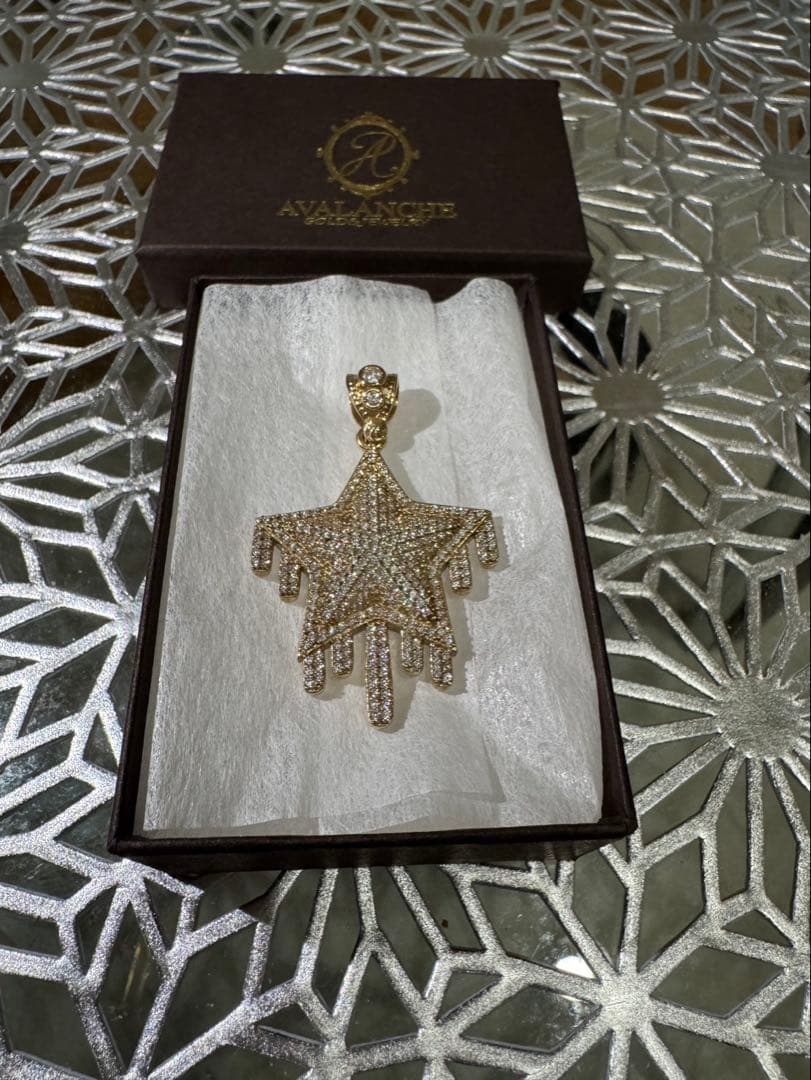 avalanche 8.2g ネックレストップ　アヴァランチ　10k