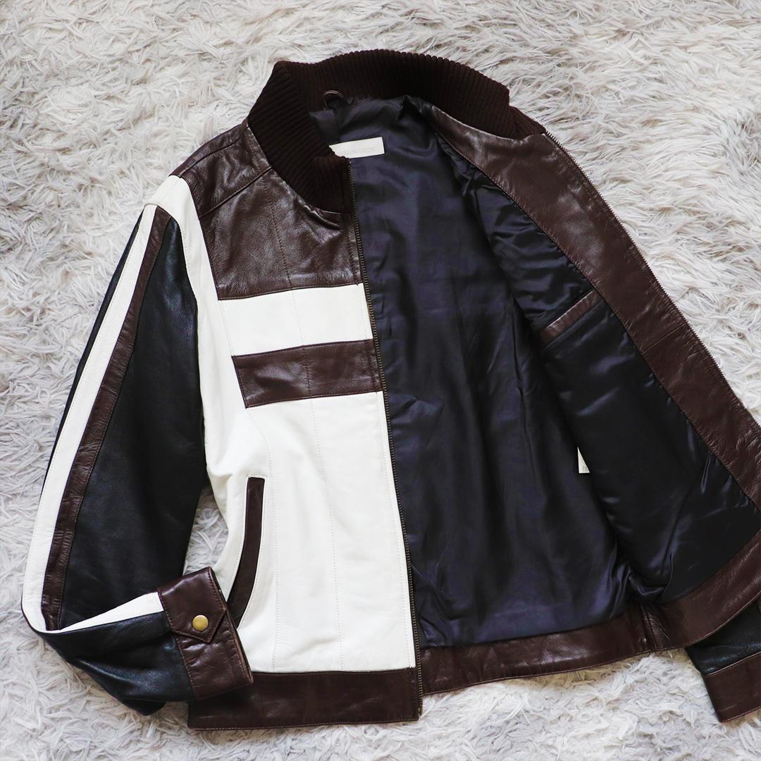 【iWaN】希少デザイン✨Y'2 LEATHER ライダース オールレザー