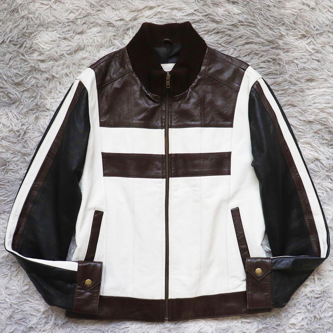 【iWaN】希少デザイン✨Y'2 LEATHER ライダース オールレザー