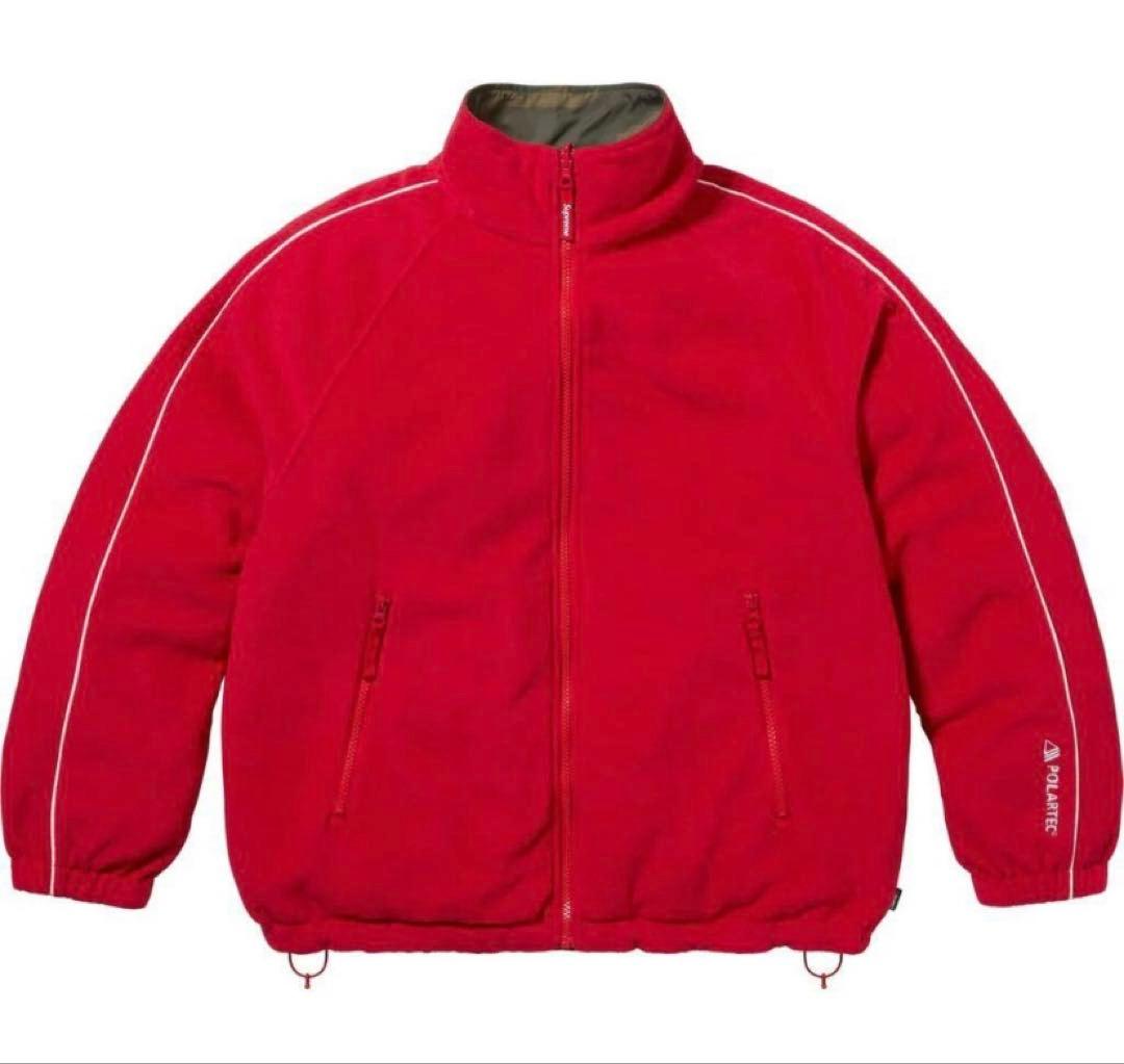 ジャケット・アウター supreme Polartec reversible track jacket