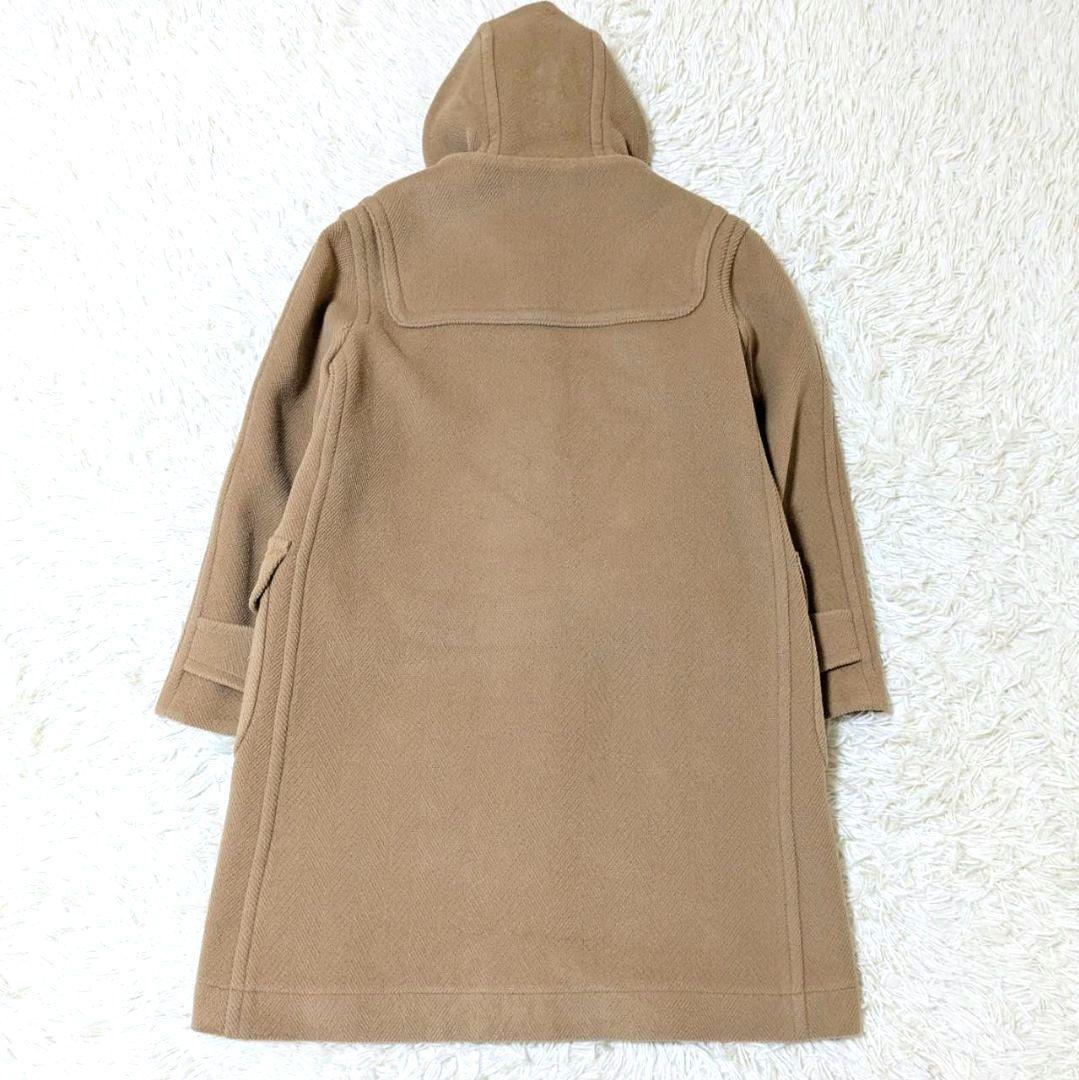 オールドイングランド ダッフルコート ヘリンボーン ベージュ M