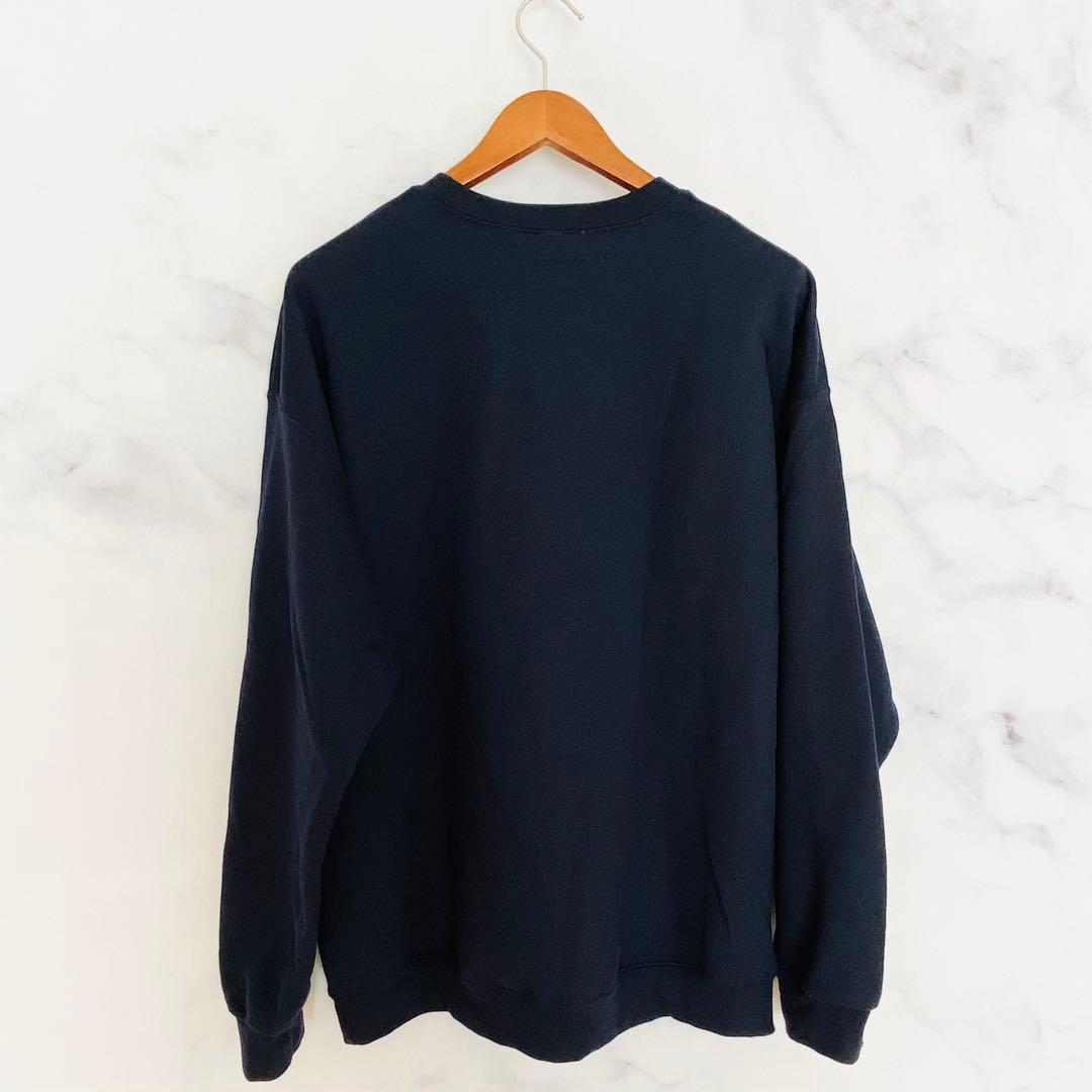 wake. sapporo MINNANO スウェット　NAVY-WHI