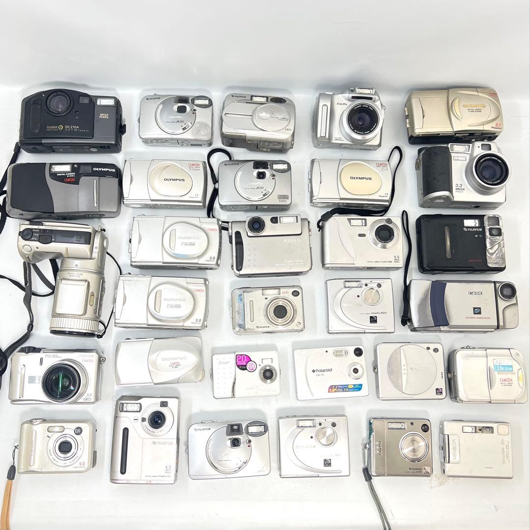 デジカメ　31台　まとめ売り　OLYMPUS FUJIFILM SONY など