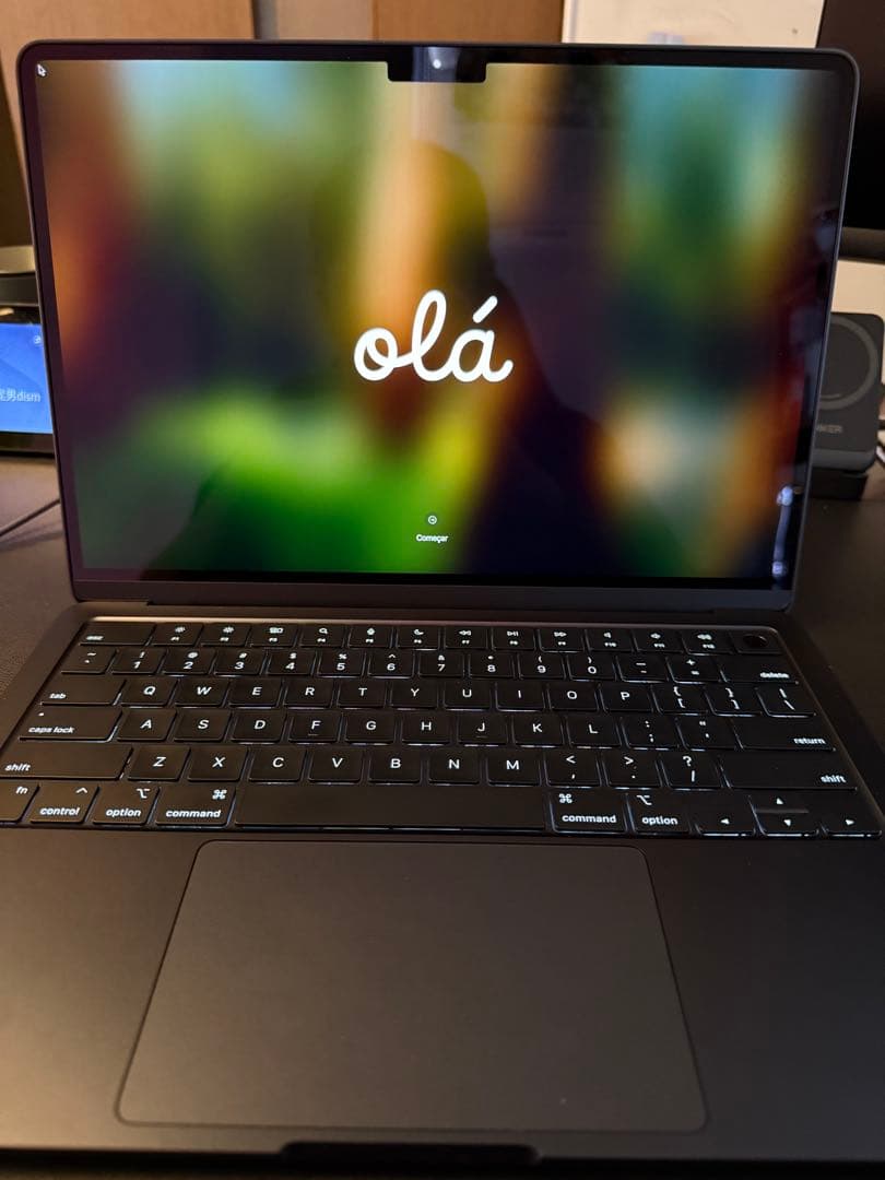 美品 MacBook Air M2 2022 16GB 256GB ミッドナイト