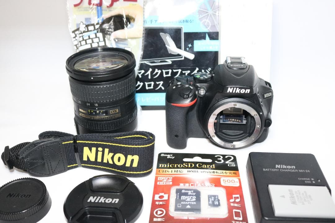 ⭐万能レンズセット！⭐Nikon D5500 ⭐一眼レフ 初心者 おすすめ
