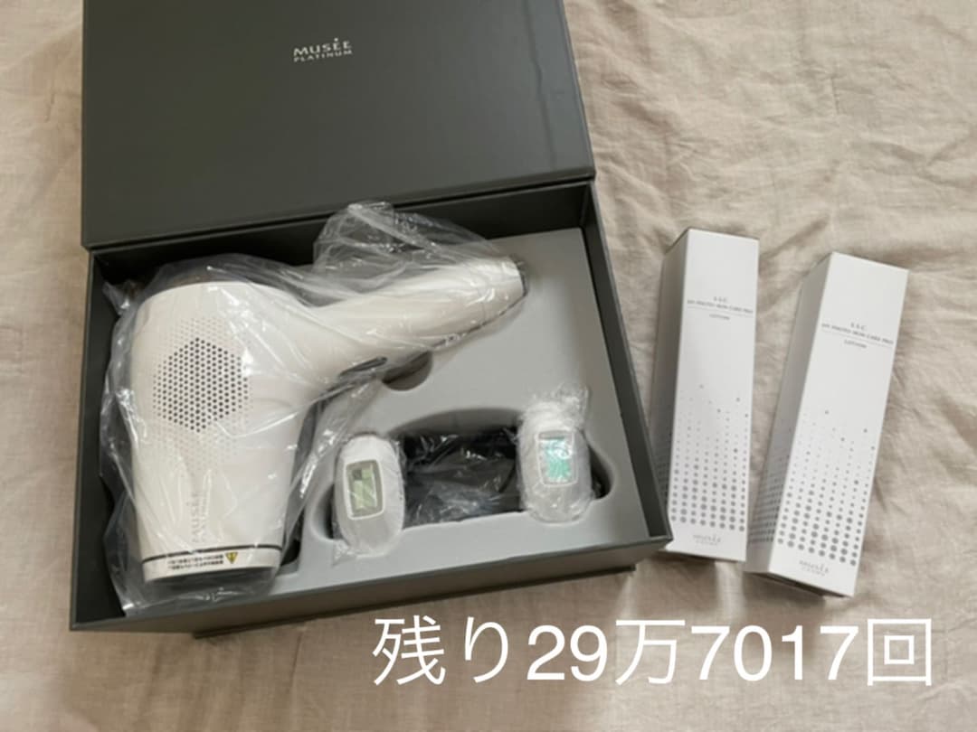 定価7万4000円 領収書あり ミュゼ エピフォト スキンケアプロ 美容脱毛器