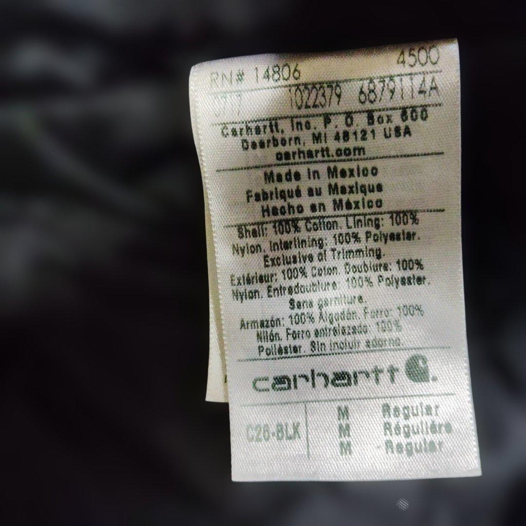 Ｊ*様 ★☆希少Мサイズ　カーハート　トラディショナルコート　c26 ブラック