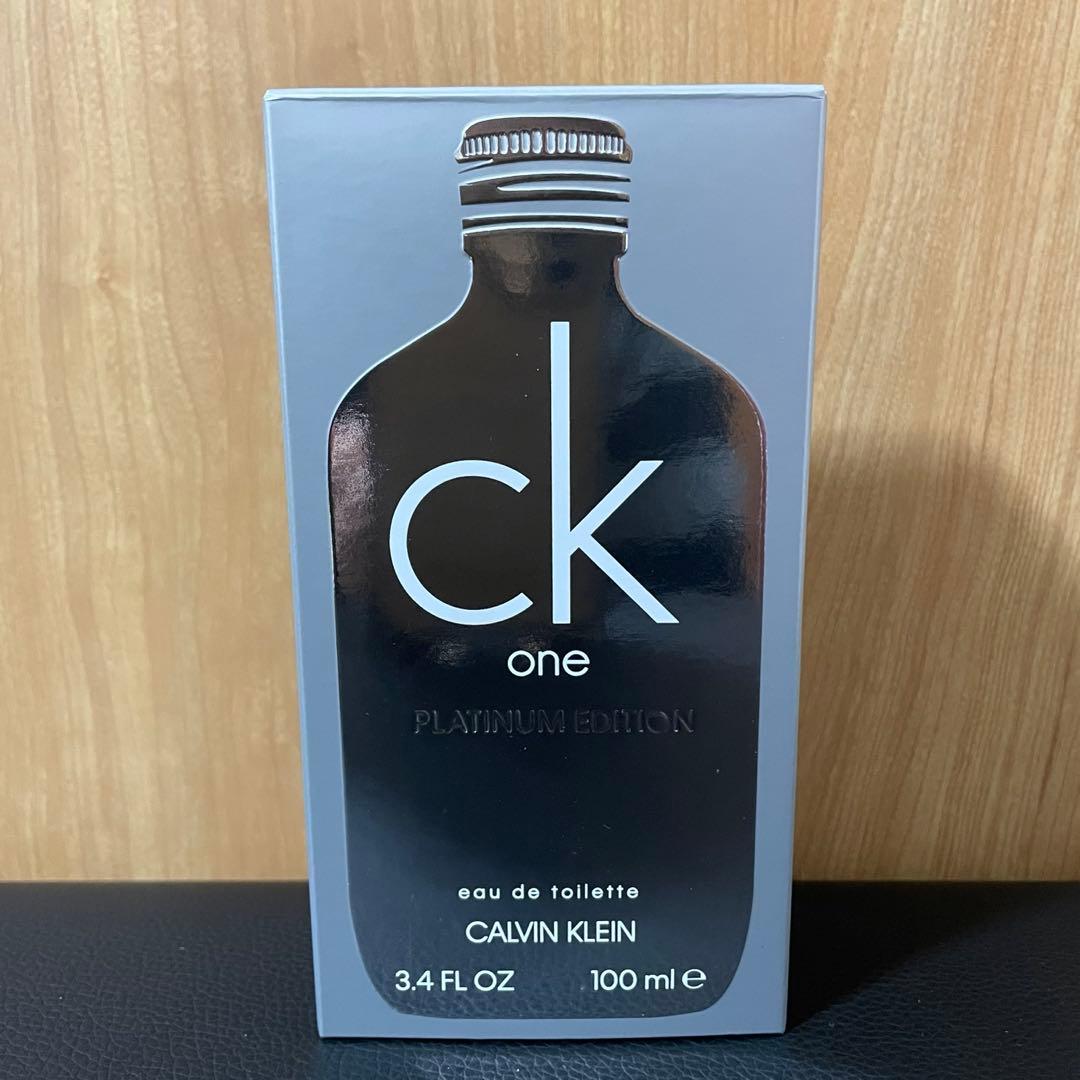 (新品未使用・箱無あり)カルバンクライ プラチナム オードトワレ 100ml