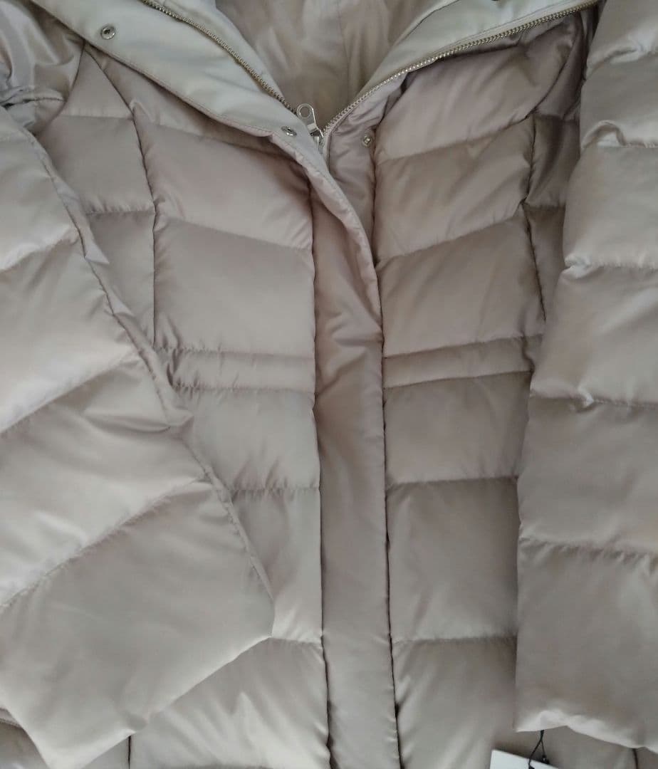 36号　23区今季【VERY掲載/新色追加】シレータフタ ロング ダウンコート