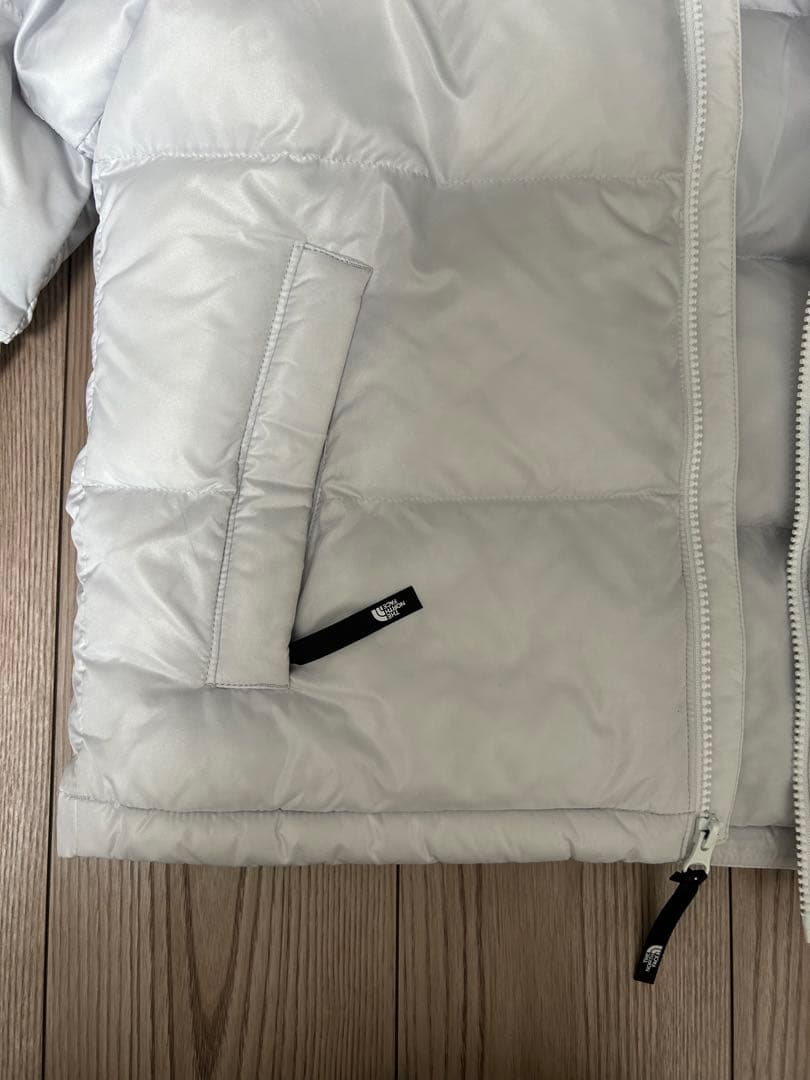 THE NORTH FACE アイスグレーWHITE LABEL ヌプシ