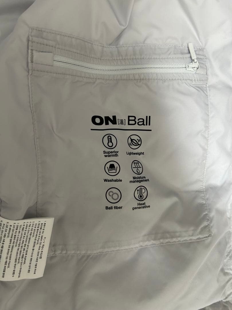 THE NORTH FACE アイスグレーWHITE LABEL ヌプシ