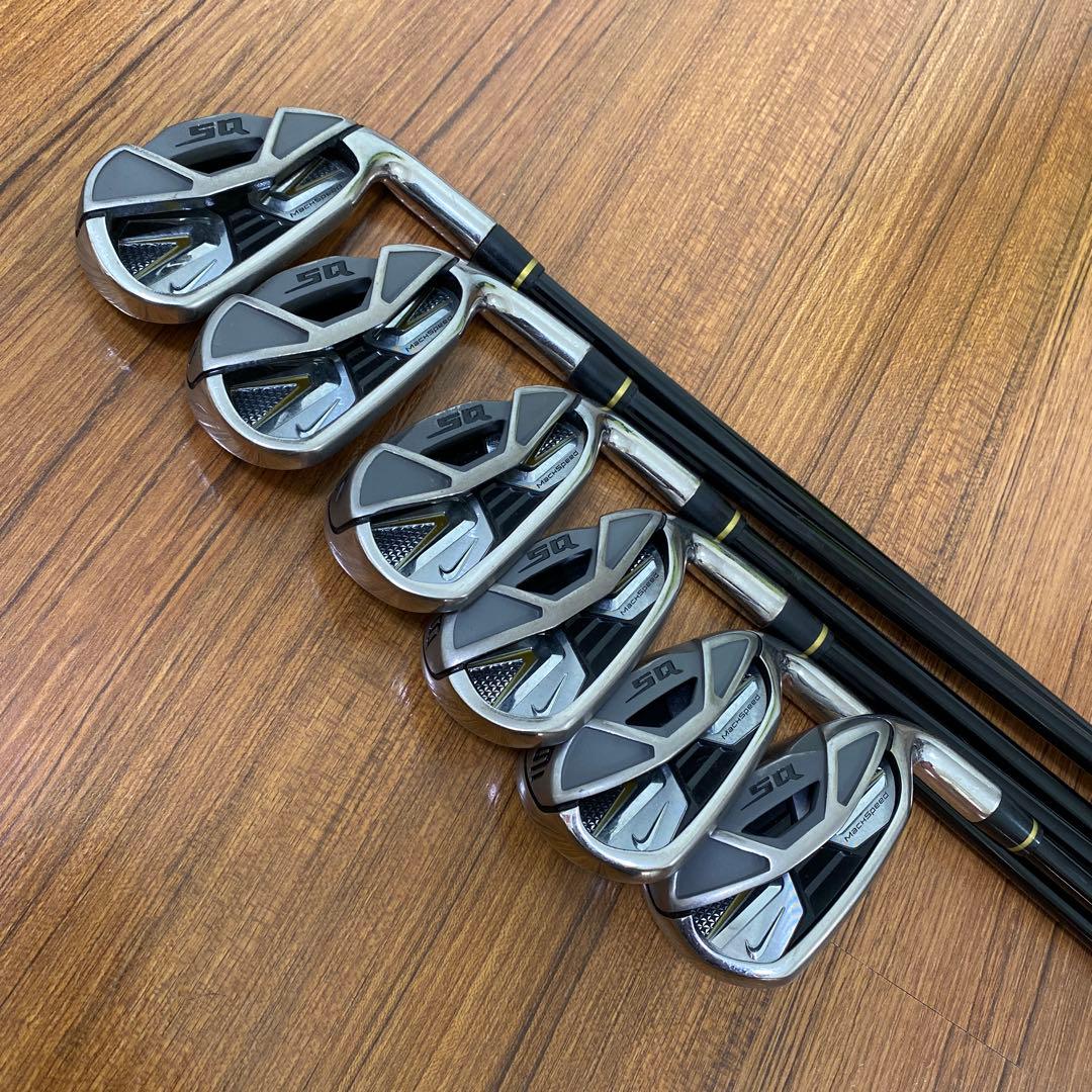 NIKE ナイキ　SQ サスクワッチ　マッハスピード　アイアンセット