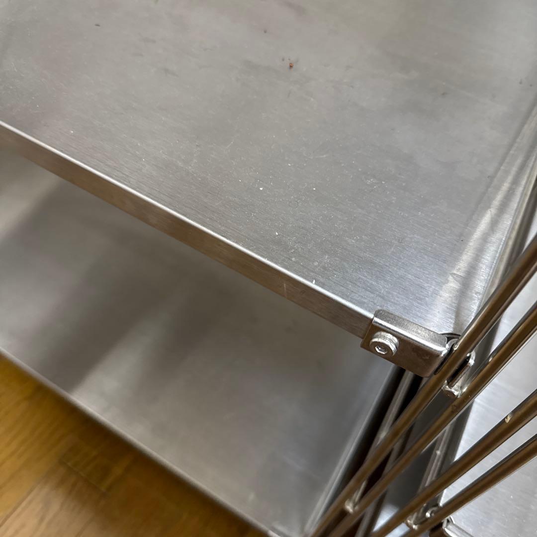 MUJI ステンレスユニットシェルフ 小