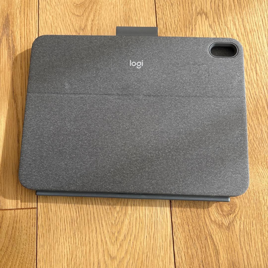 iPadケース　logi COMBO TOUCH グレー