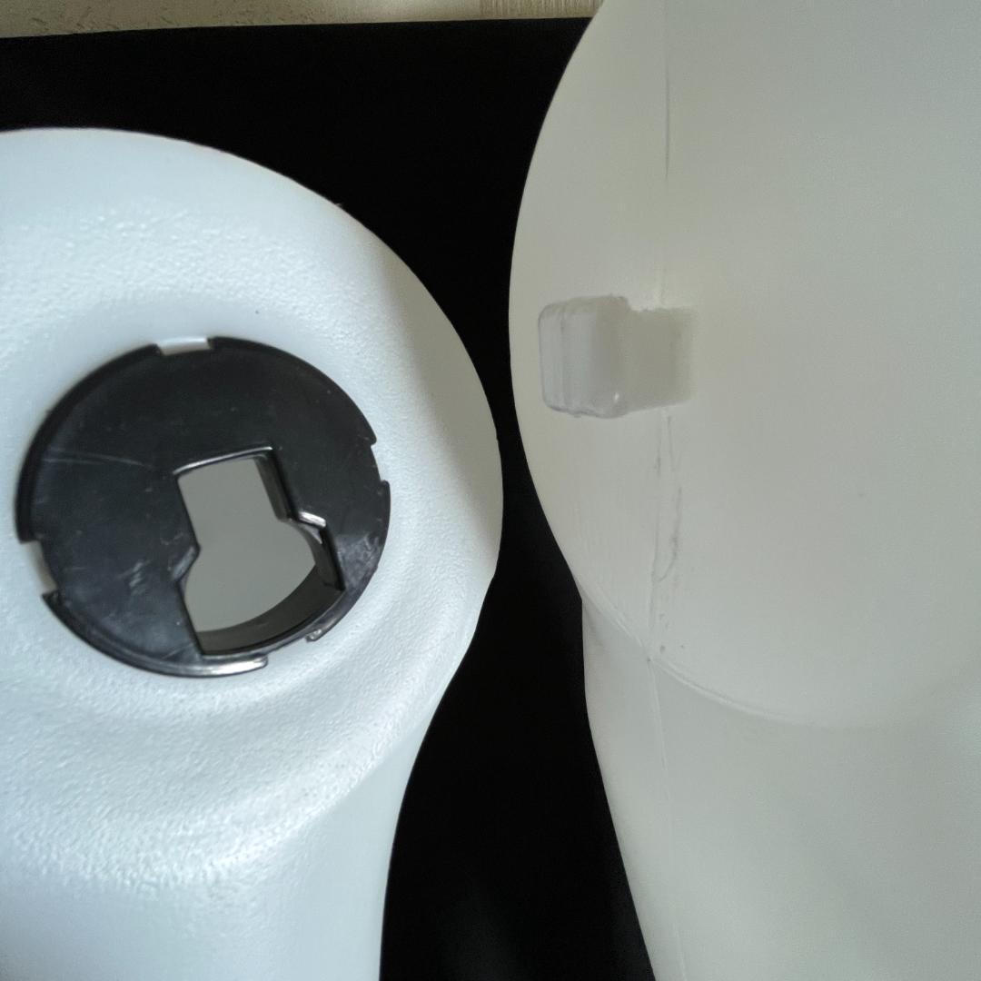 ひ*ま様 マネキン ボディトルソー ヘッドカットマネキン 軽量PE製 着せ替え楽