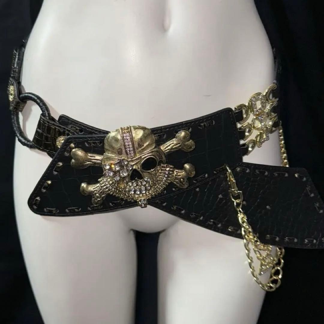 d.i.a. 平成ギャル Y2K ベルト グランジ ロゴ 強ギャル 黒ギャル