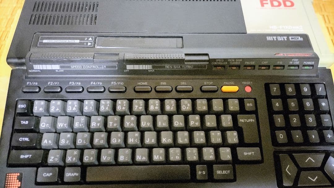 SONY MSX2 HB-F1XDmk2 通電確認済 ジャンク品