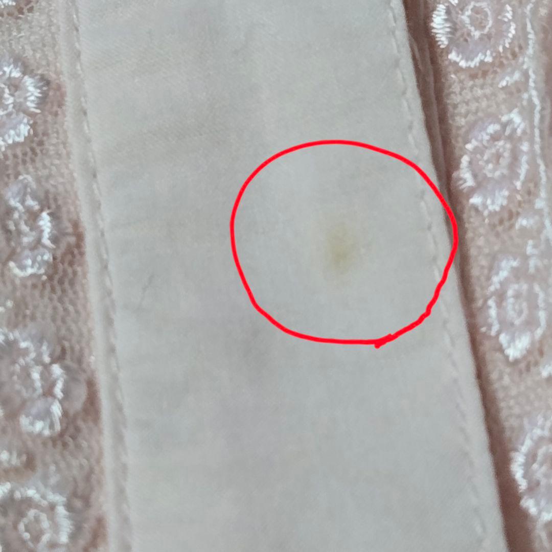 メタモルフォーゼ 丸襟ピンクレース ブラウス