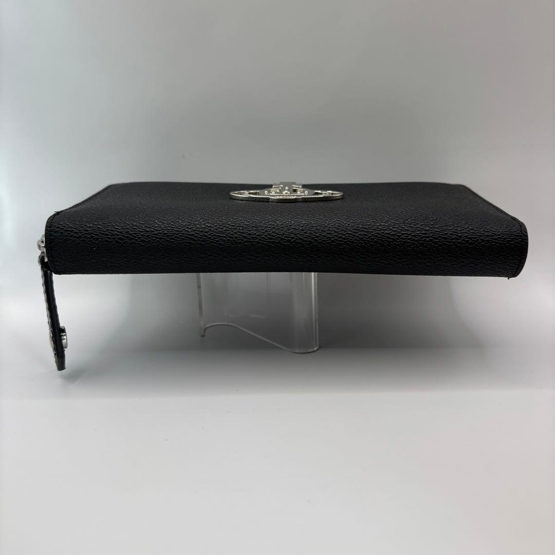 美品　vivienne westwood 長財布　ラウンドジップ　ブラック