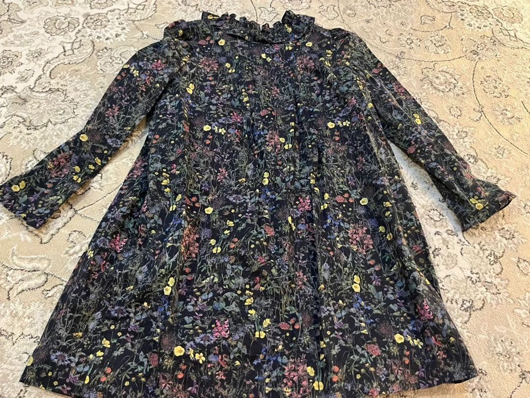 新品未使用ボンポワンbonpointリバティワンピース10A 140