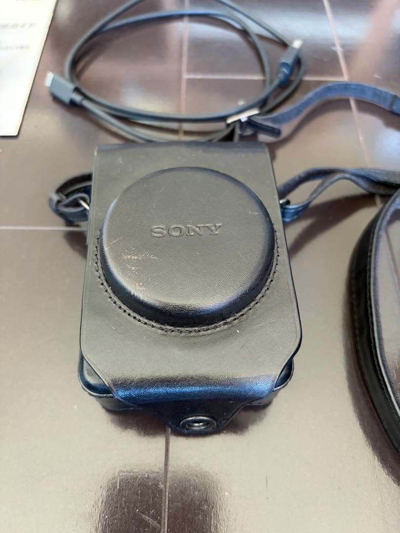 F*U様 SONY Cyber-shot 4Kデジタルカメラ　本革ケース付