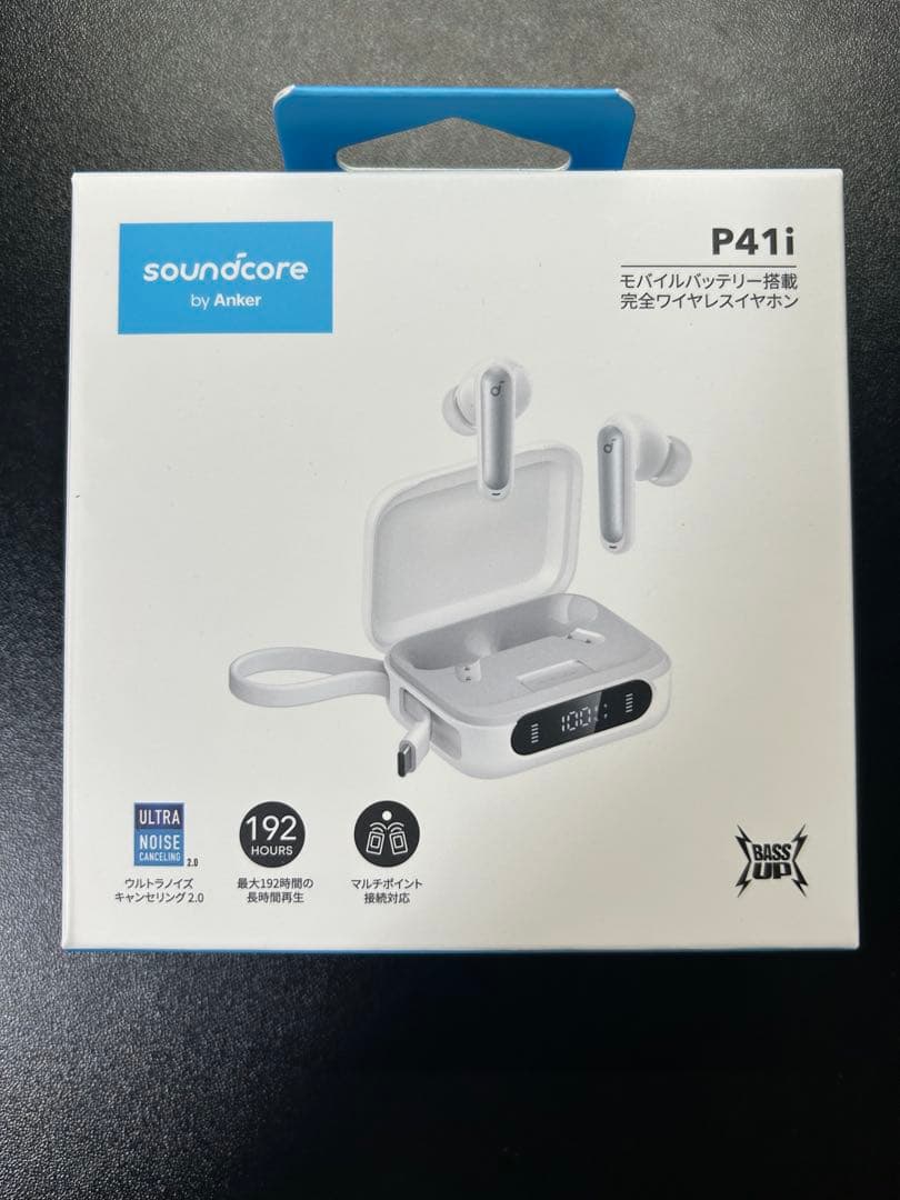 soundcore P41i ワイヤレスイヤホン ホワイト