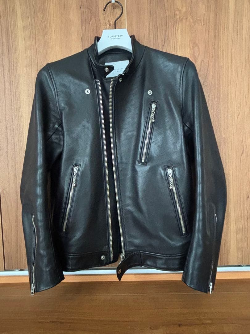 SUNSETBAY サンセットベイ　バザーズ　ライダースジャケット
