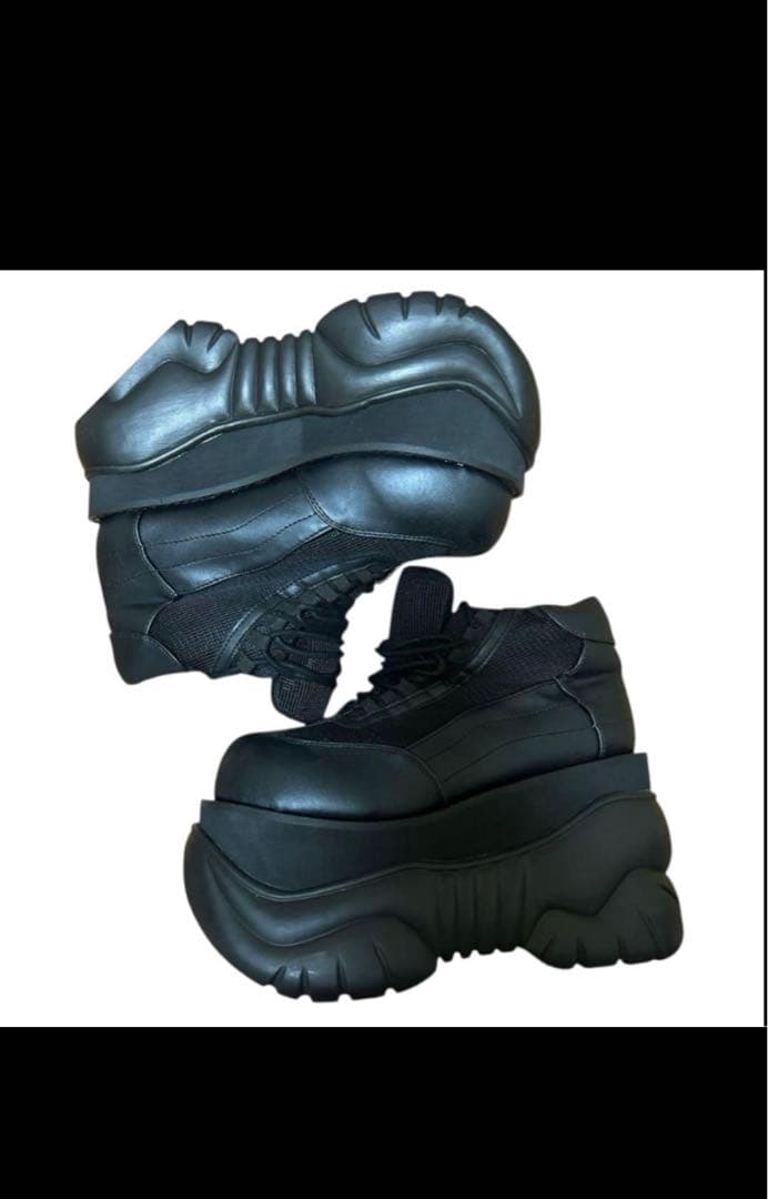 靴 demonia boxer 01 platform boots