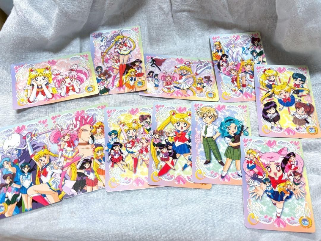 【ほぼコンプ】セーラームーンワールド4 セーラームーン カードダス 34枚セット