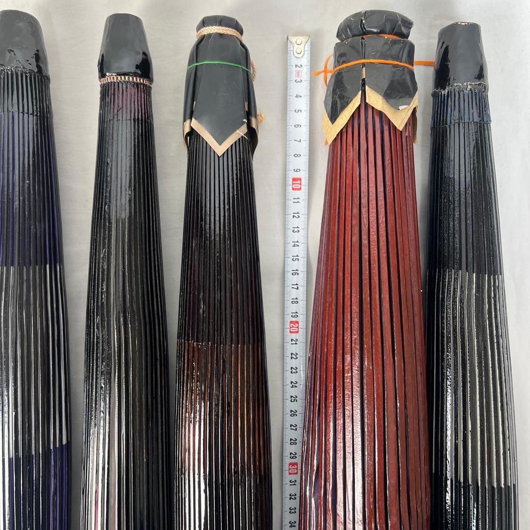 PB248 番傘　破れていない物5本まとめて　4本箱入り