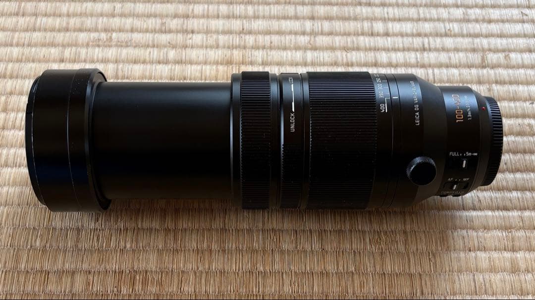 100-400mm ズームレンズ
