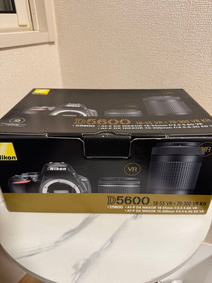 Nikon 眼レフカメラ D5600 ダブルズームキット D5600WZBK