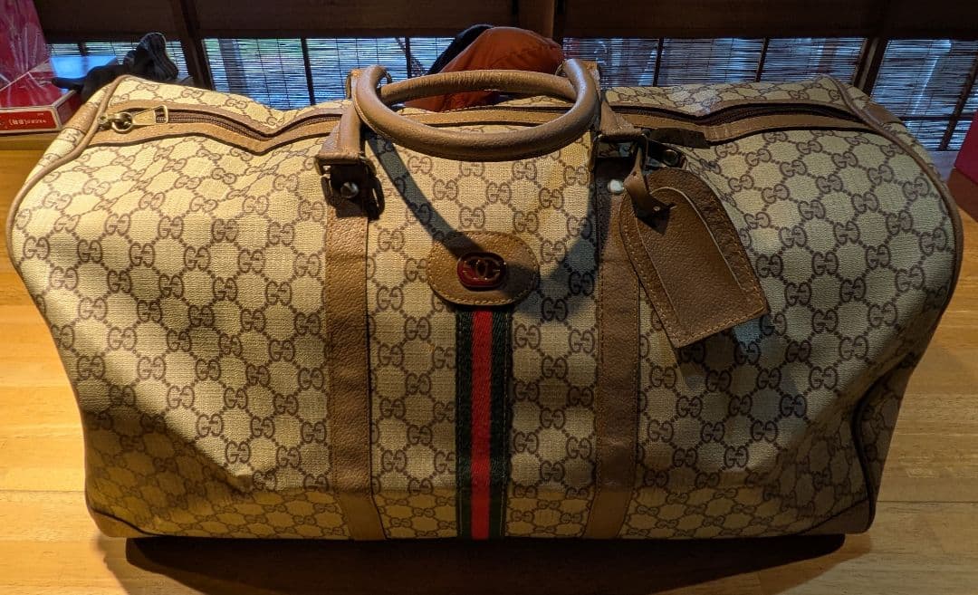 Gucci　オールドグッチ　 ボストンバッグ　旅行かばん