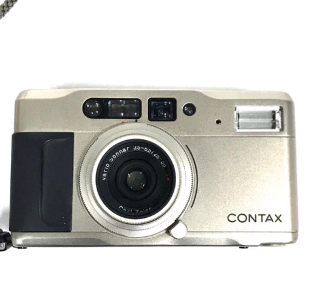 CONTAX TVS コンパクトフィルムカメラ動作確認済 付属品あり C6527