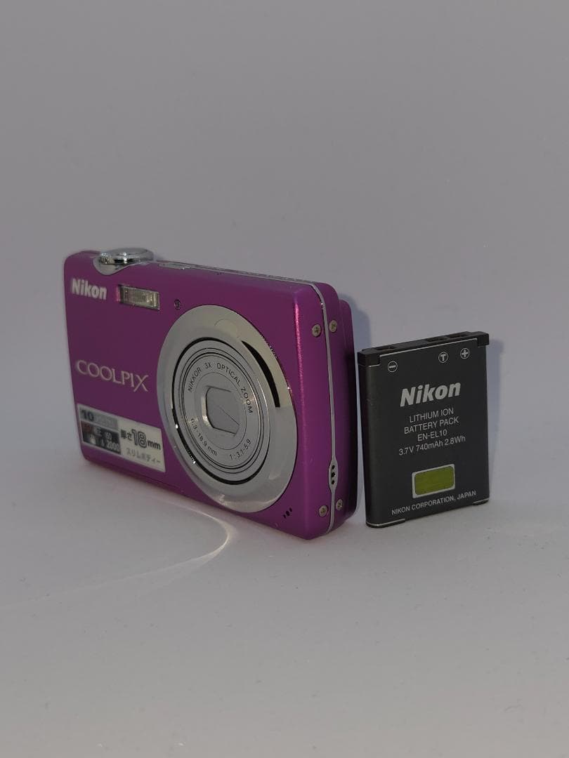 【スマホ転送OK】ニコン Nikon COOLPIX S220 ピンク