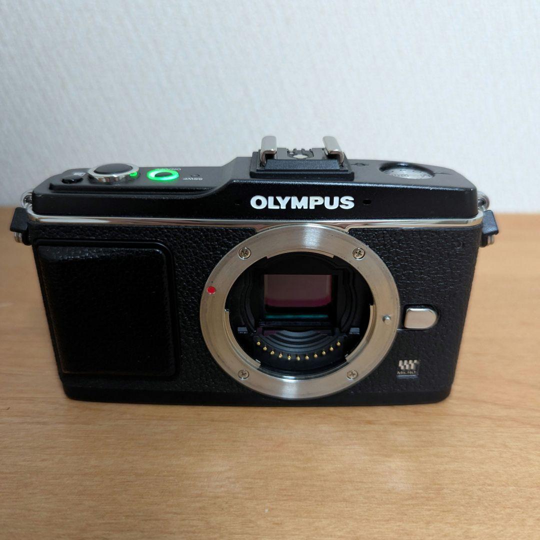OLYMPUS E-P2 ブラック オリンパス ミラーレス一眼