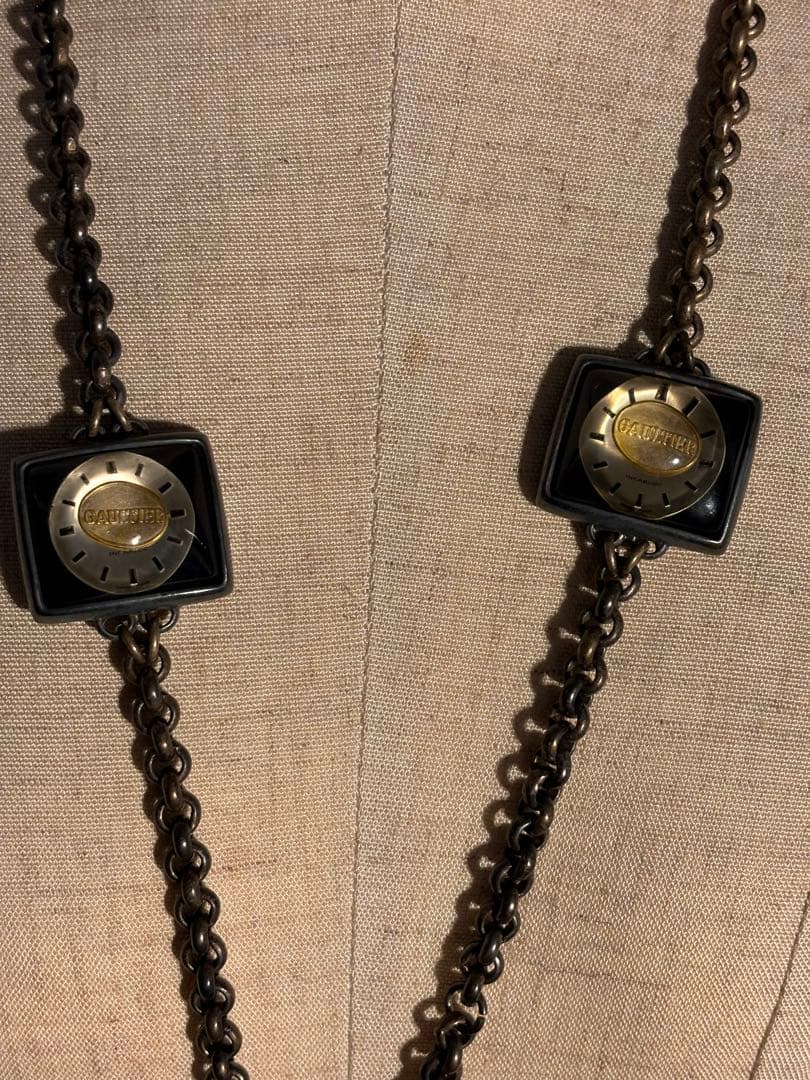 ブ*ア様 Jean Paul Gaultier Vintage ネックレス 時計