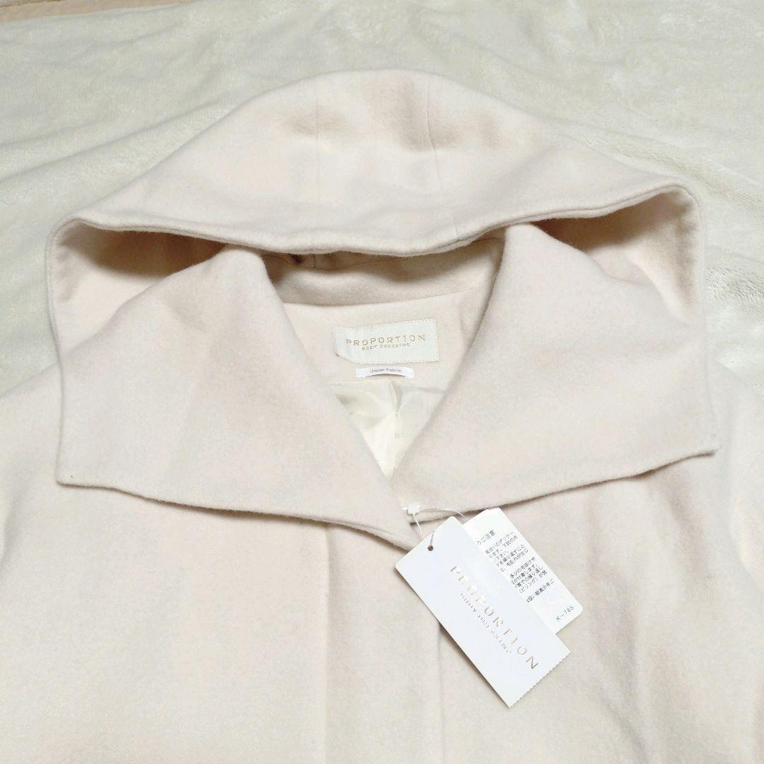 新品 ✨ROPORTION BODY DRESSING フード襟ショートコート