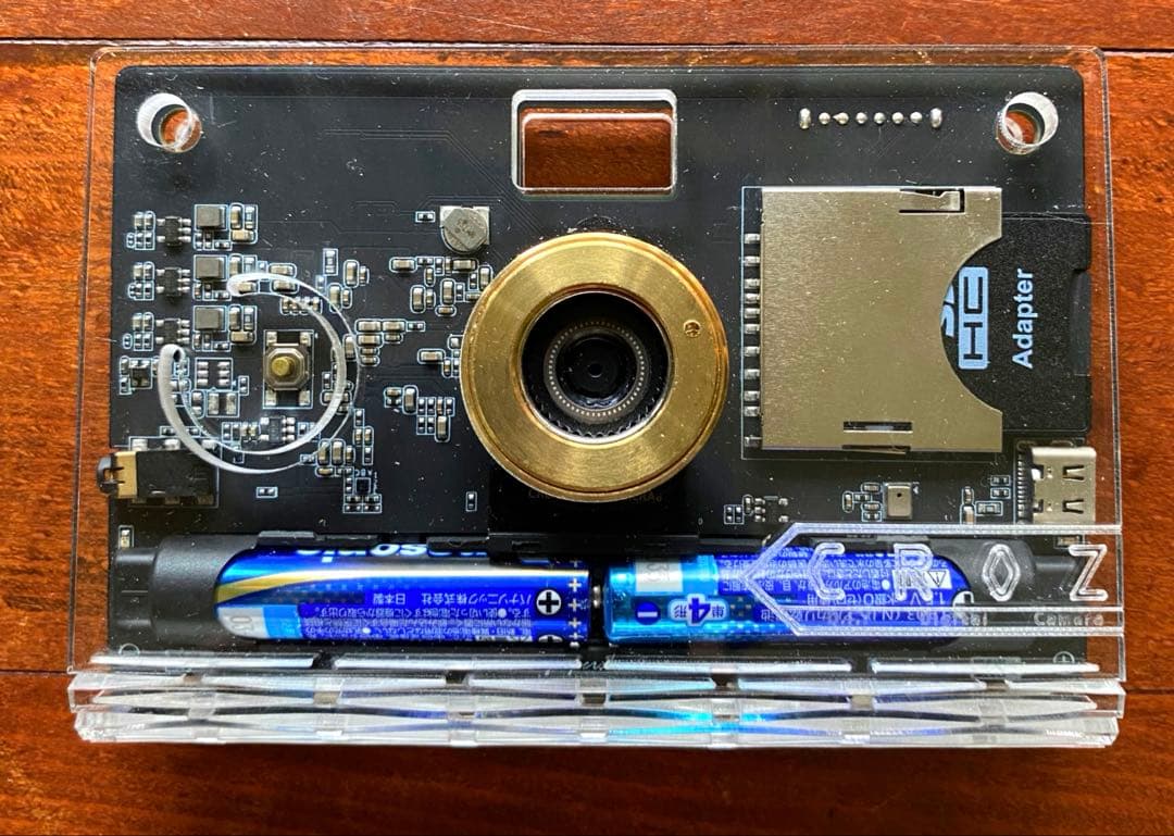 PaperShoot ペーパーシュート CROZ クリア　オリジナルSD 箱付