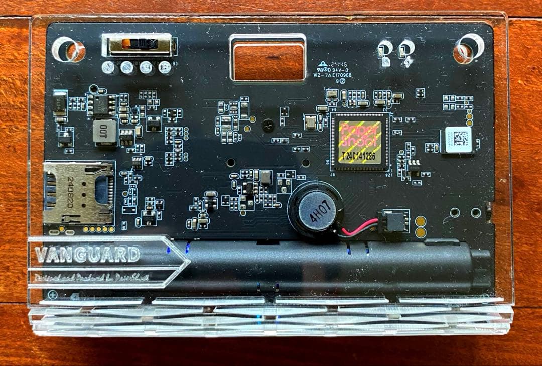 PaperShoot ペーパーシュート CROZ クリア　オリジナルSD 箱付