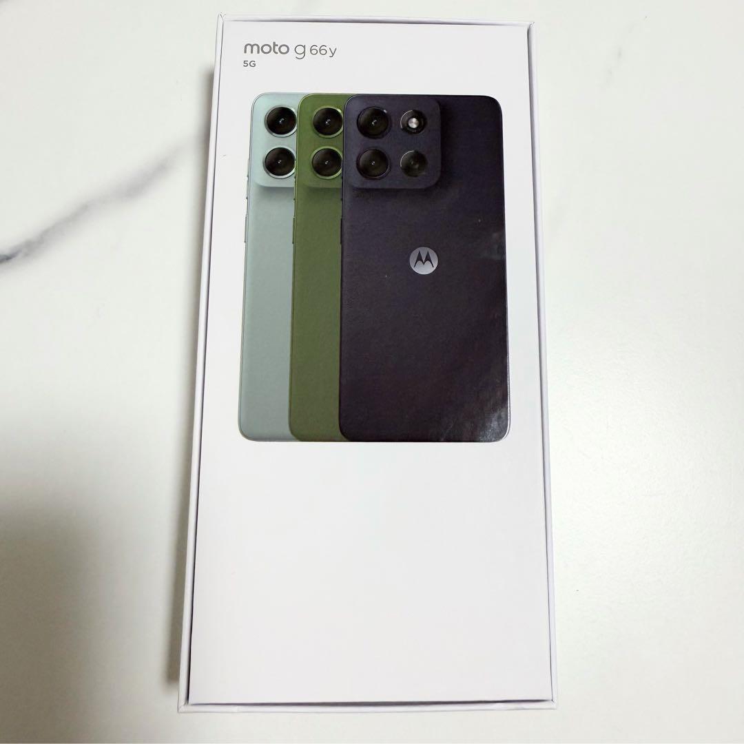 moto g66y 5G ブラックオイスター 未使用品 本体
