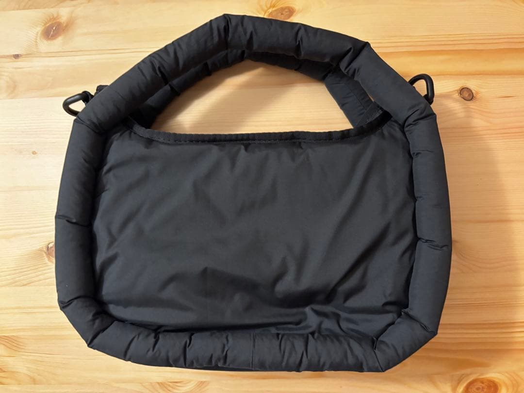 HUNTER ブラックホーボーバッグ