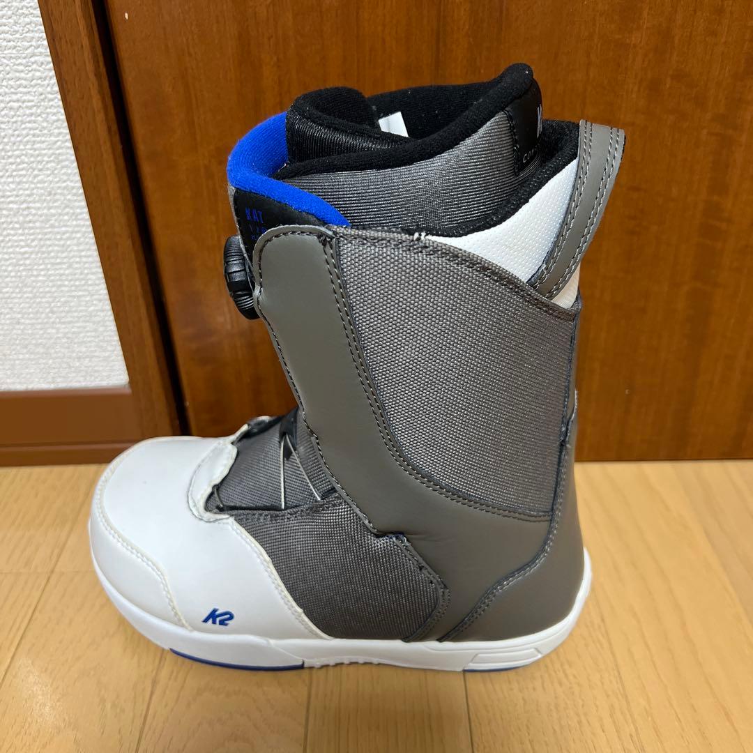 【Atu様】専用K2 子ども用スノーボードブーツ グレー／ホワイト 21㎝