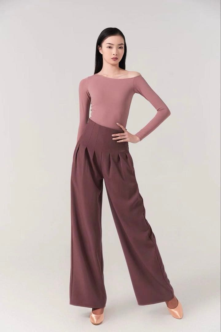 社交ダンス　ダンスクイーン　dancequeen 練習着　パンツ　スタンダード