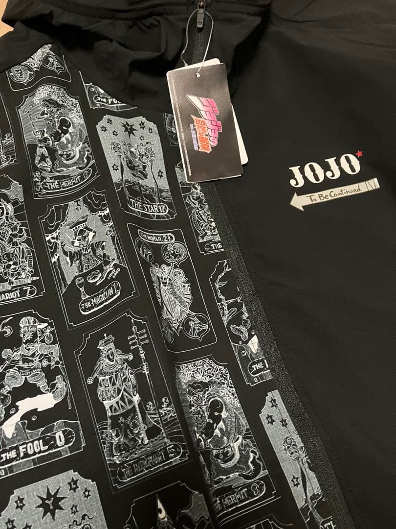 JOJOの奇妙な冒険 ウィンドジャケット L 三部　ジョジョ　アルペン