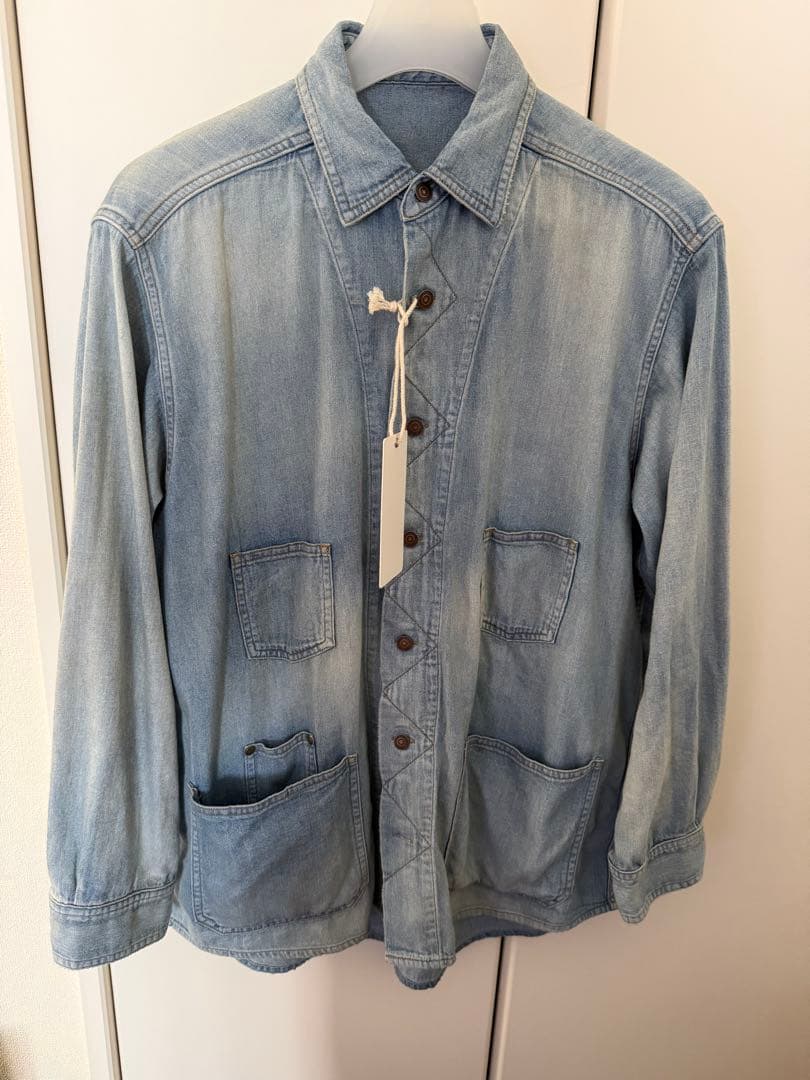 maatee&sons DENIM SHIRTS COVERALL サイズ1