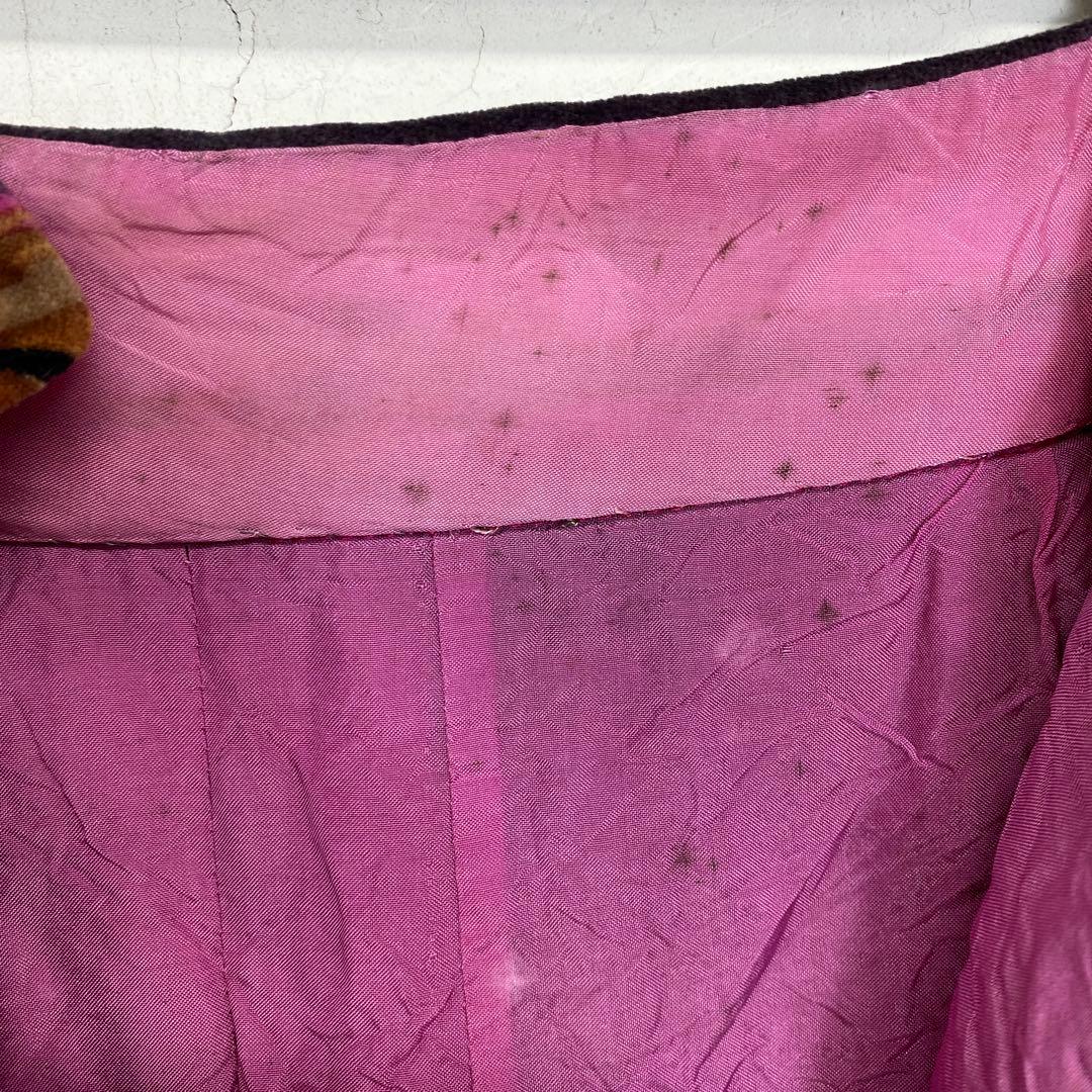 70s EMILIO PUCCI ベロアロングスカート イタリア VINTAGE