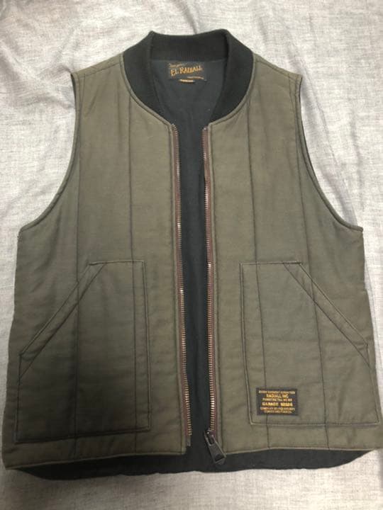 ラディアル　RADIALL ベスト　ワーク　カーキ　宮城大輝着用