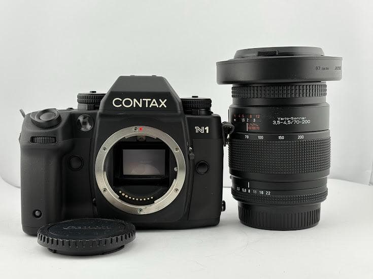 ★極上品★ コンタックス N1 レンズキット★連写、セルフタイマー、露出計OK★