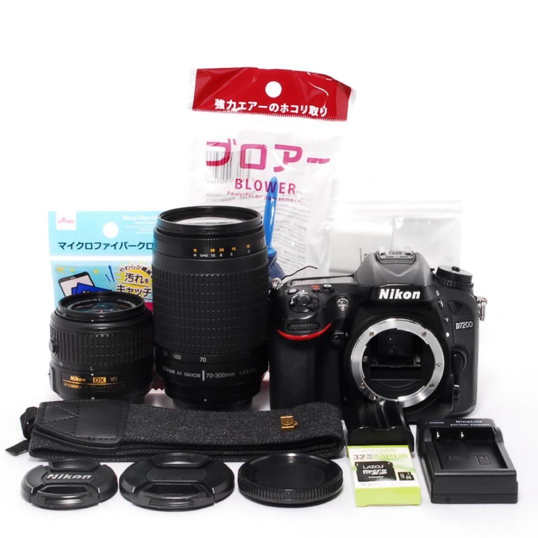 WiFiらくらく転送◆Nikon D7200◆ハイアマチュア機種◆一眼レフカメラ